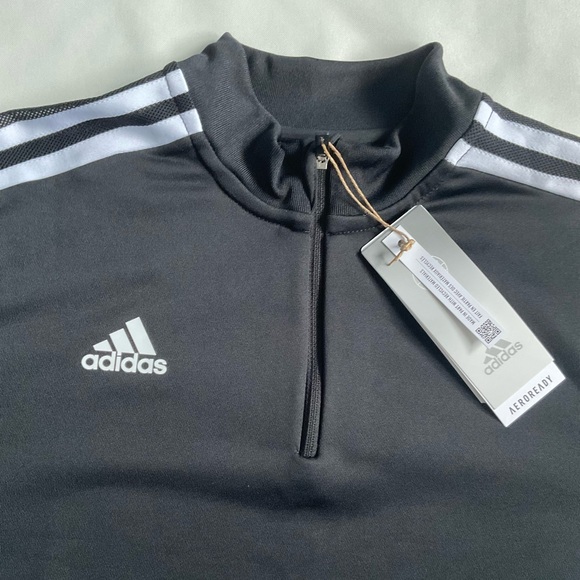 adidas‎ aeroready tiro 22 top War Training football black white Size L - Picture 3 of 9